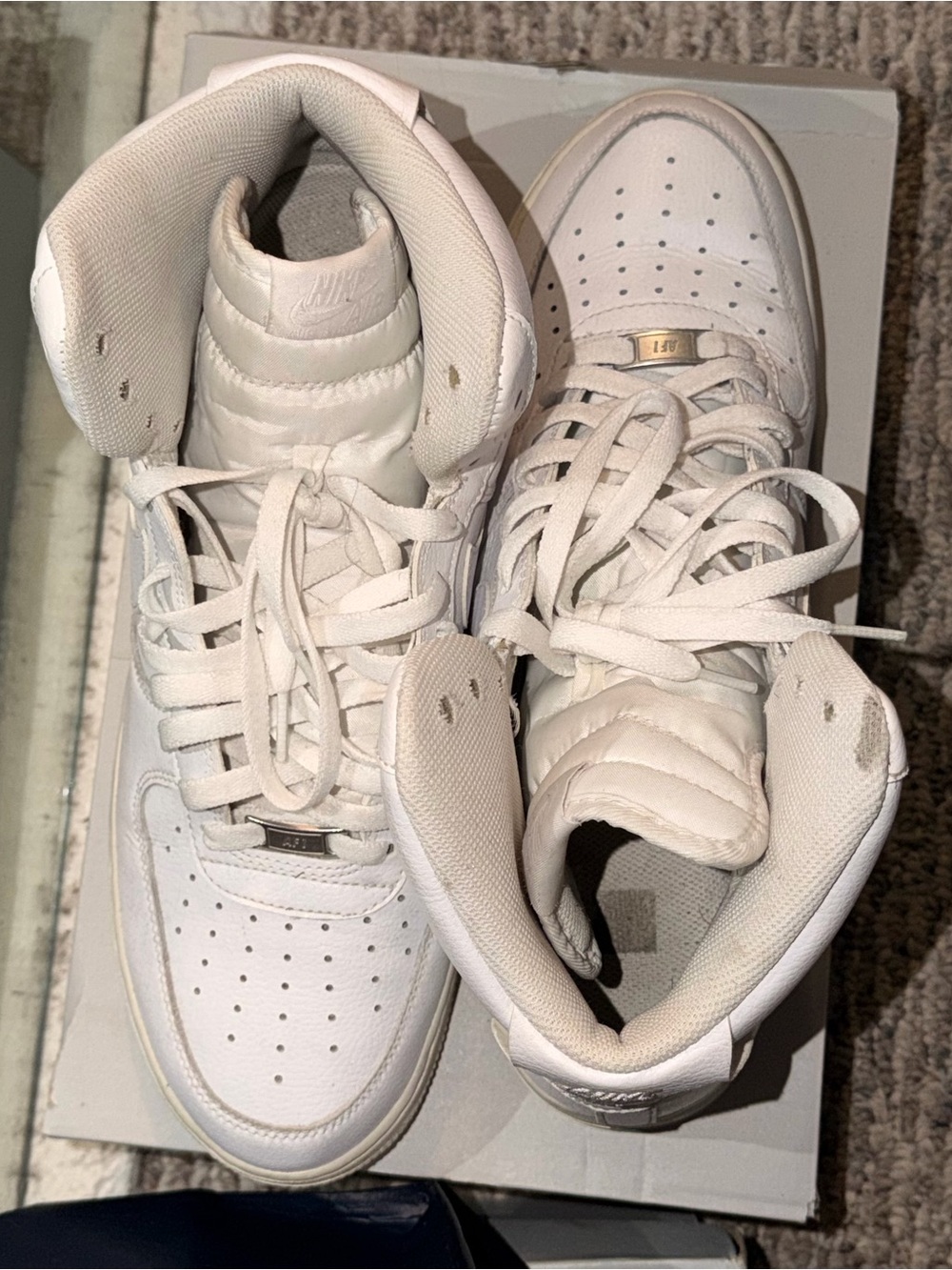 Nike Air Force 1 High-Tops white